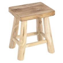 Alyce Teak Wood Stool